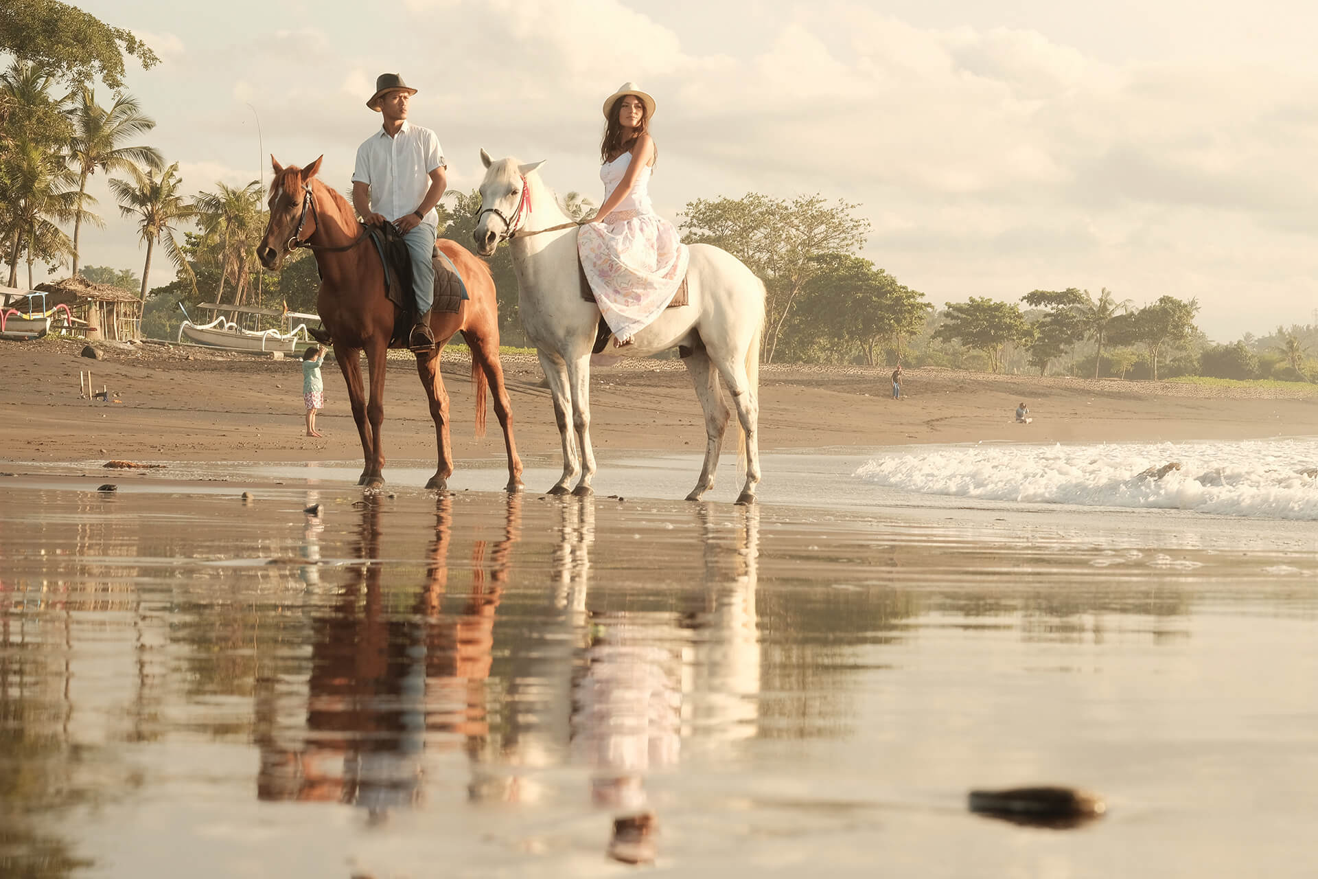 Agrapana Beach Villa - Experience - Bali Horse Riding Romantic